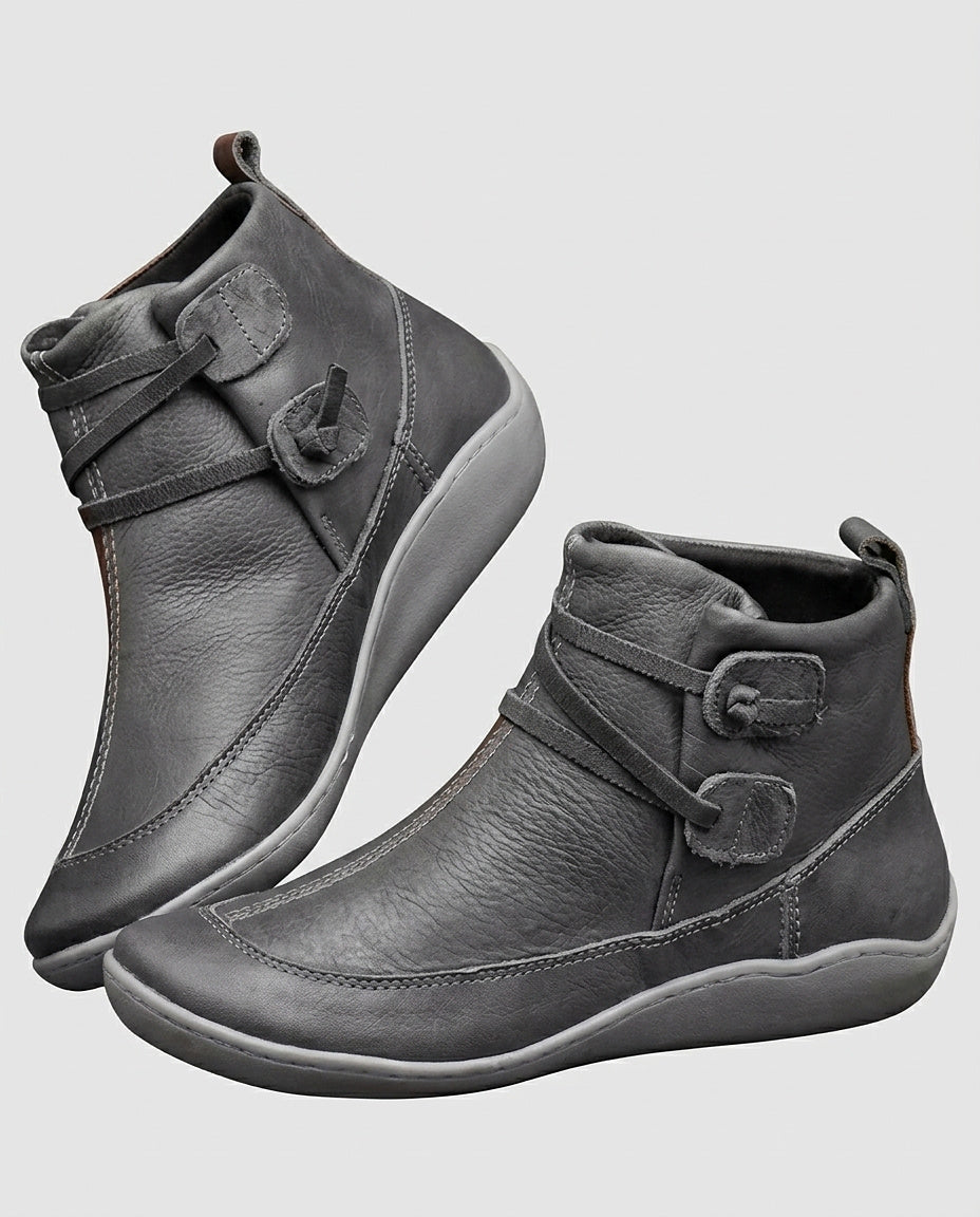 Women’s Ankle Boots with Straps - Front [Lystr 6a99559d4672f3a84be79ea7:front]