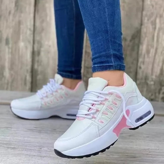 Women’s Layered Mesh Platform Sneakers