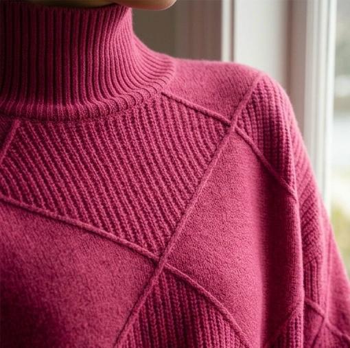 Soft Warm Women's Turtleneck Jumper