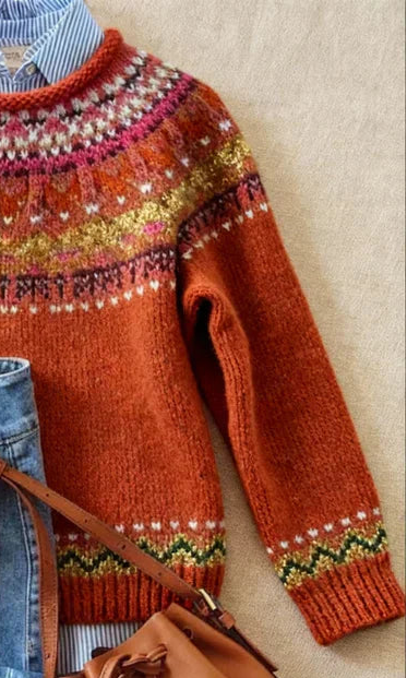 Chic Vintage Women's Knit Jumper