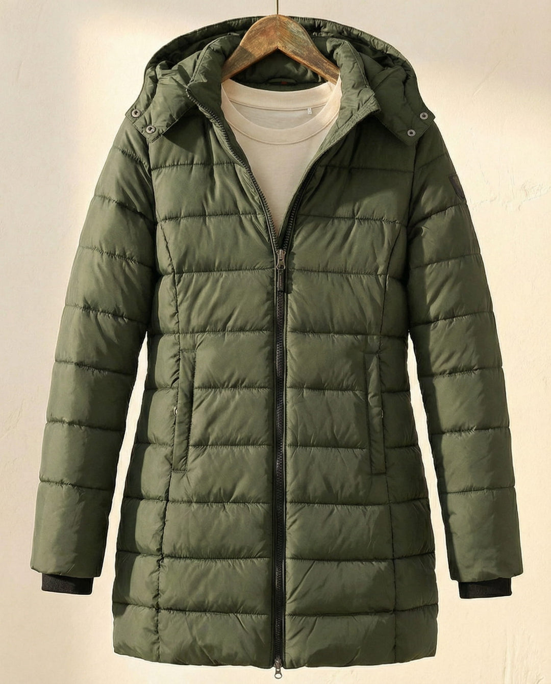 Warm Lightweight Women's Quilted Puffer Coat