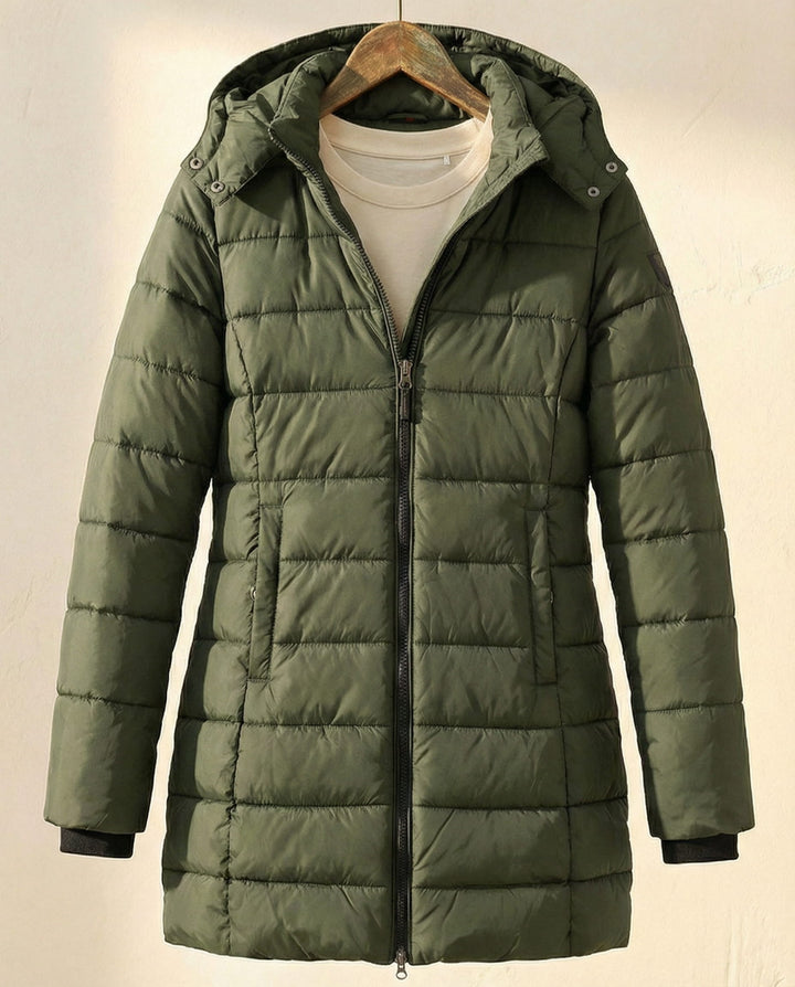 Warm Lightweight Women's Quilted Puffer Coat