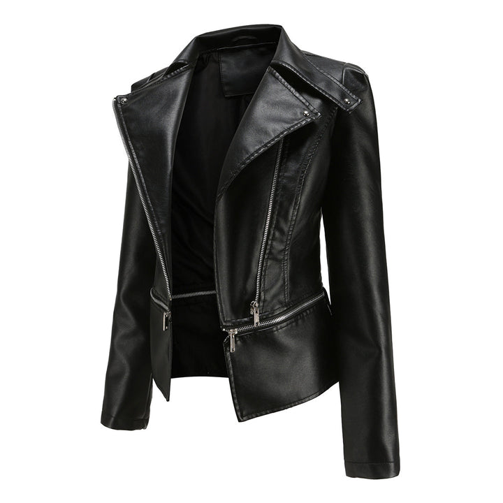 Women’s Slim-Fit Leather Jacket