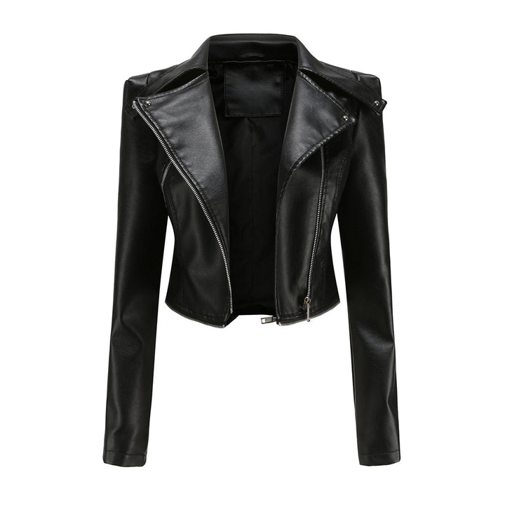 Women’s Slim-Fit Leather Jacket