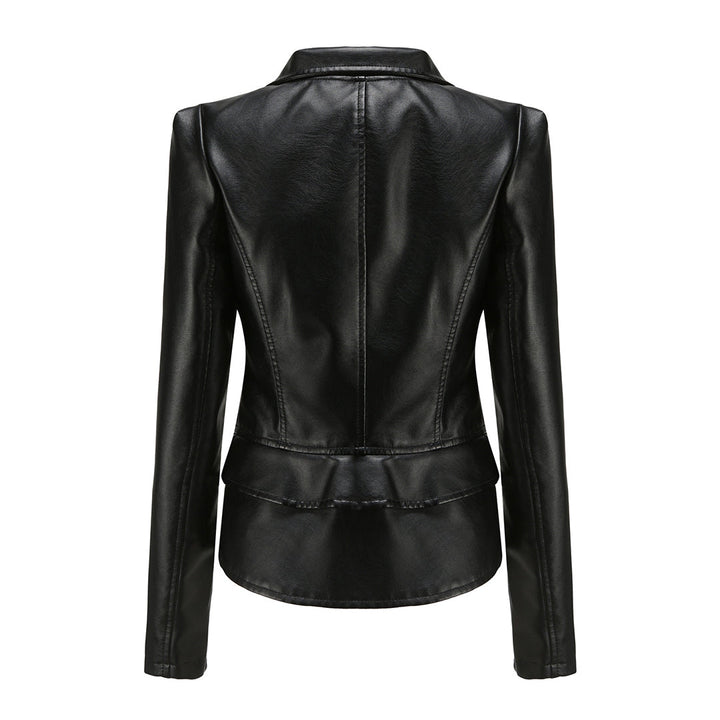 Women’s Slim-Fit Leather Jacket