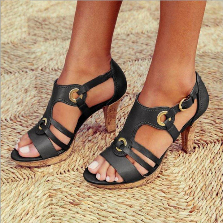 Women’s Multi-Strap Heeled Sandals