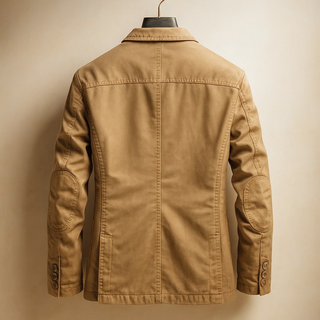 Versatile Modern Men's Cotton Utility Blazer