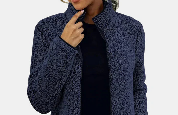 Cozy Soft Women's Teddy Jacket
