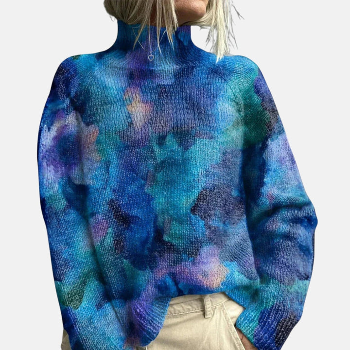 Elegant Soft Women's Turtleneck Jumper