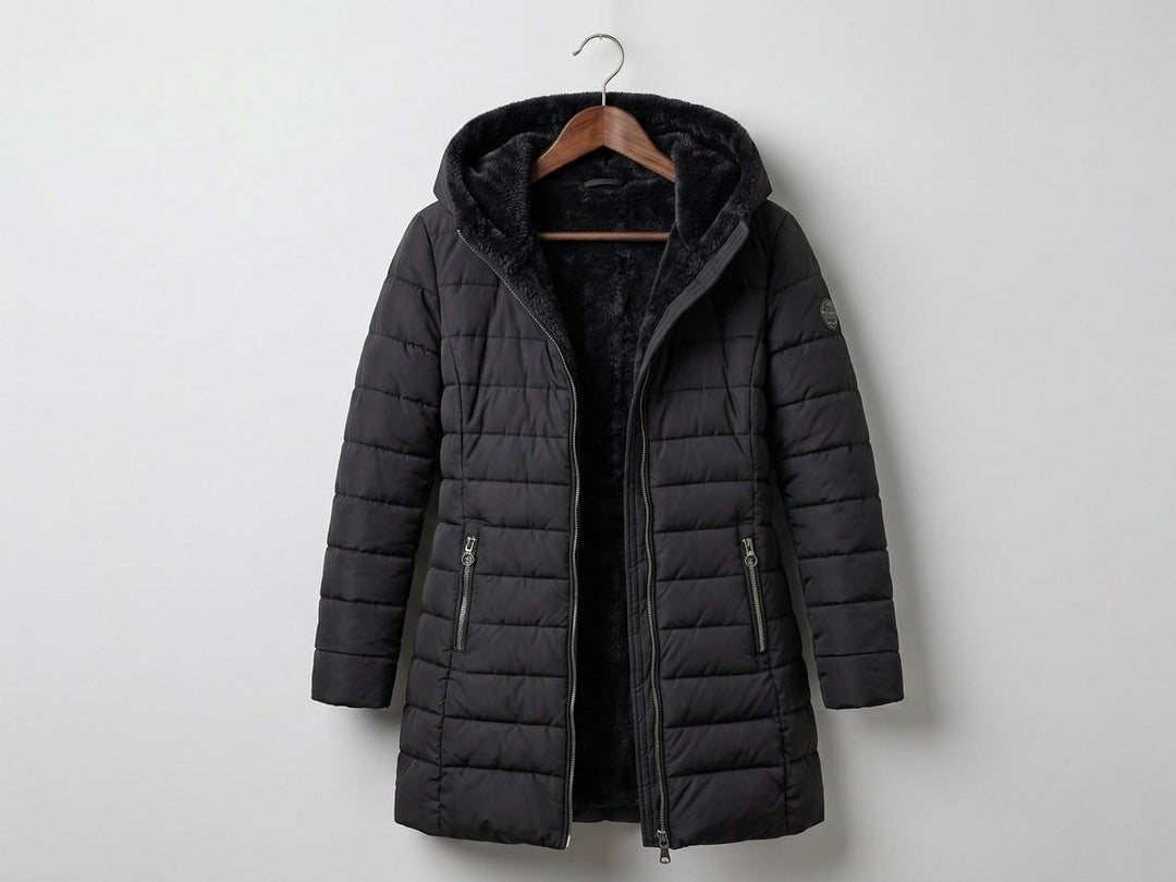 Warm Quilted A-Line Women's Winter Coat