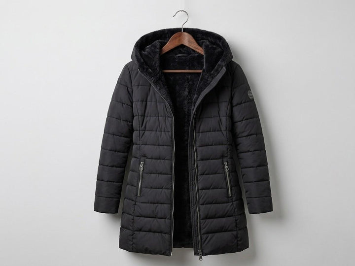 Warm Quilted A-Line Women's Winter Coat