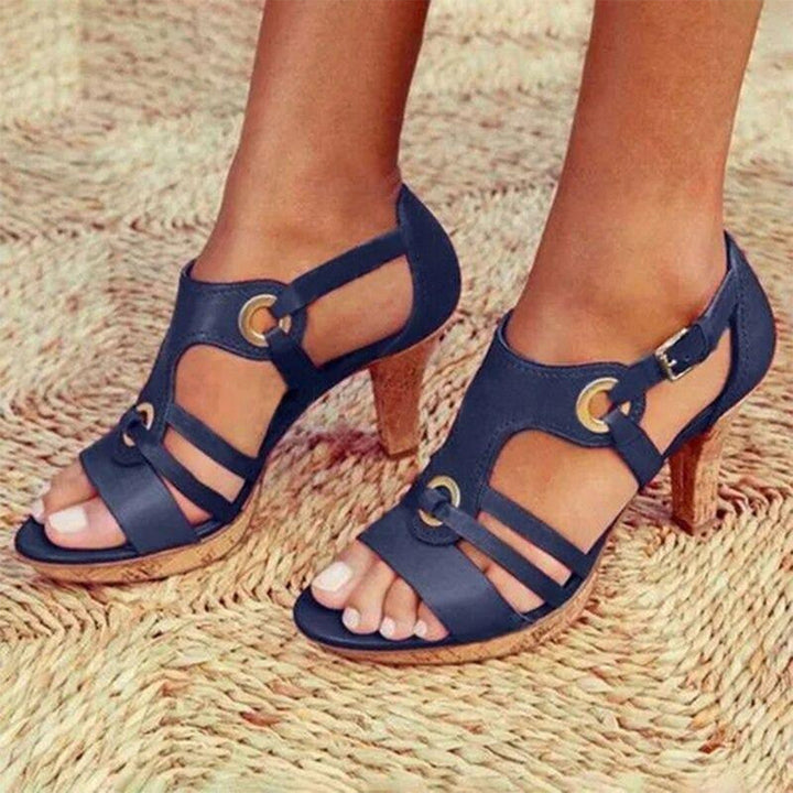 Women’s Multi-Strap Heeled Sandals