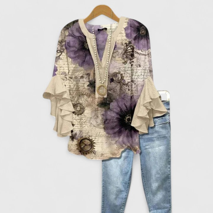 Stylish Bohemian Women's Blouse