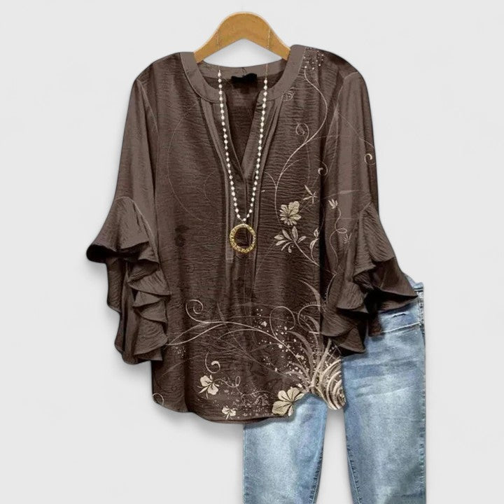 Stylish Bohemian Women's Blouse