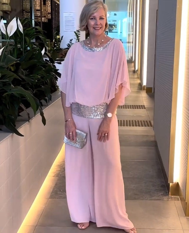 Elegant Chic Women's Two-Piece Set