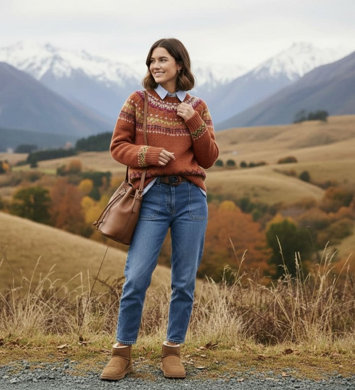 Chic Vintage Women's Knit Jumper