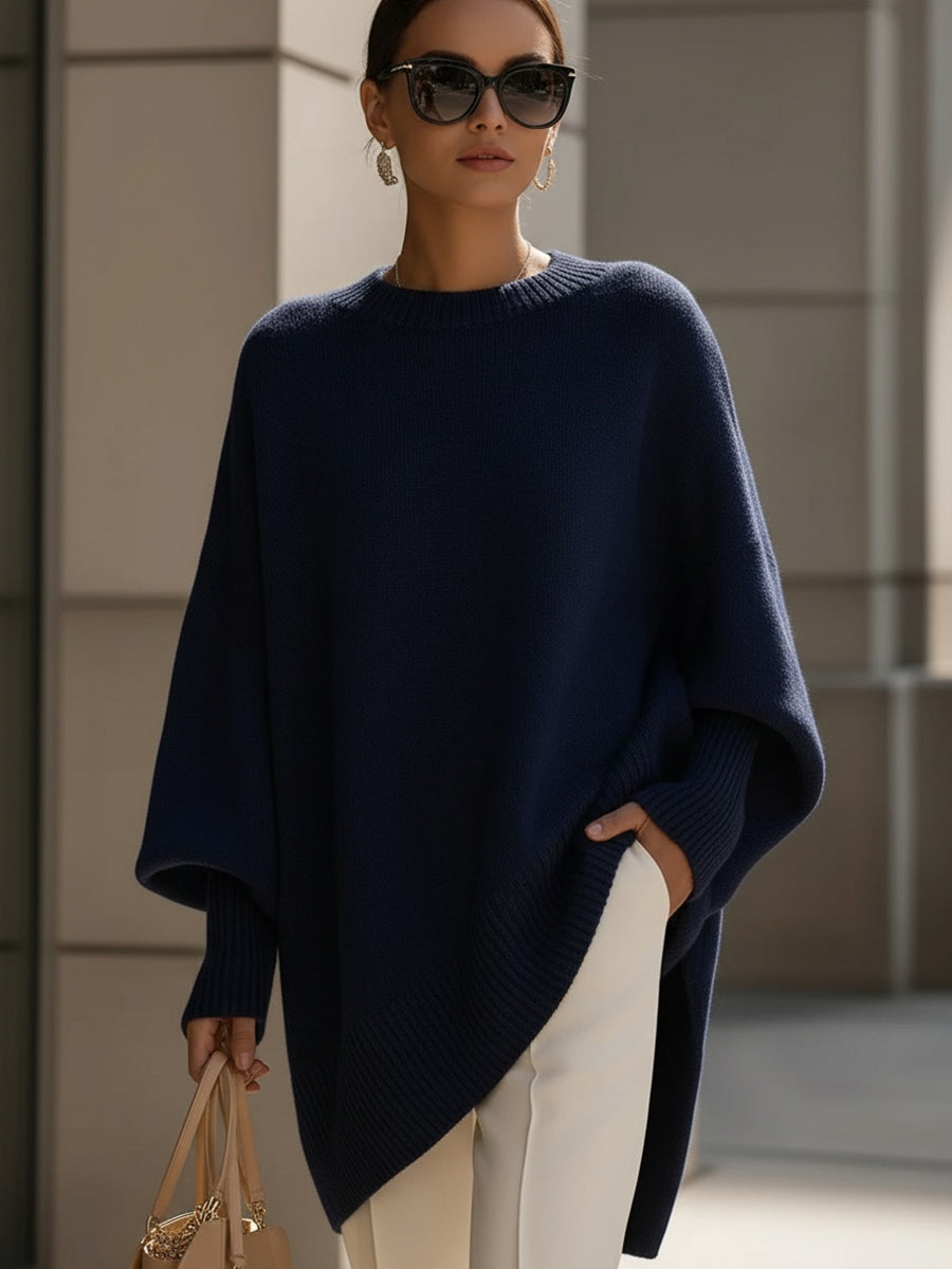 Cozy Oversized Women's Wool-Blend Jumper