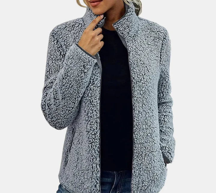 Cozy Soft Women's Teddy Jacket