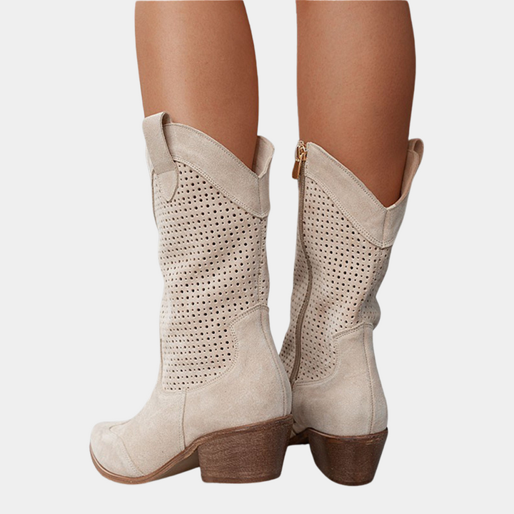 Stylish Ergonomic Women's Cowboy Boots