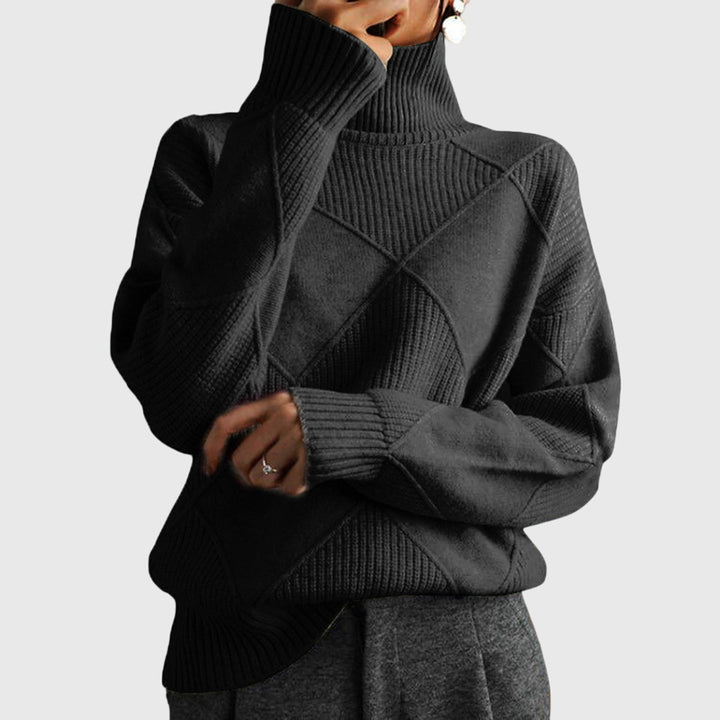 Soft Warm Women's Turtleneck Jumper