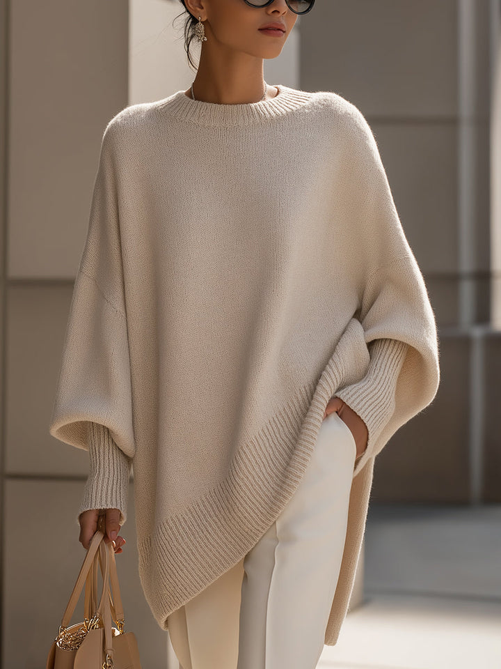 Cozy Oversized Women's Wool-Blend Jumper