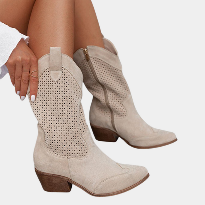 Stylish Ergonomic Women's Cowboy Boots