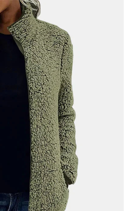 Cozy Soft Women's Teddy Jacket