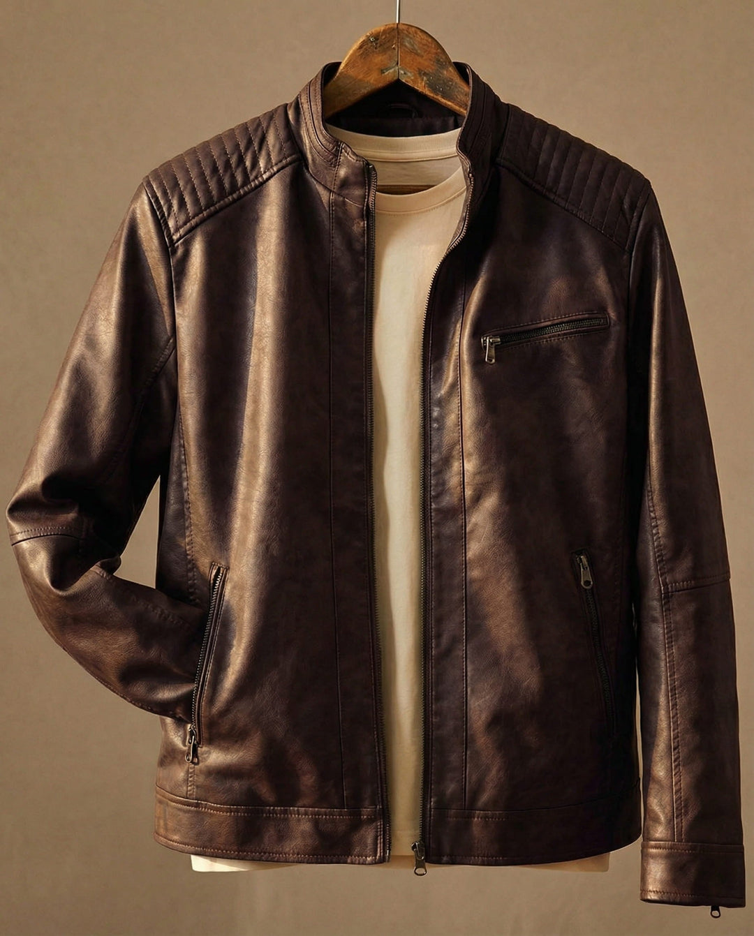 Riccardo Leather Jacket