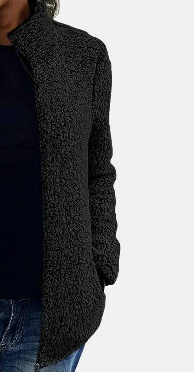Cozy Soft Women's Teddy Jacket