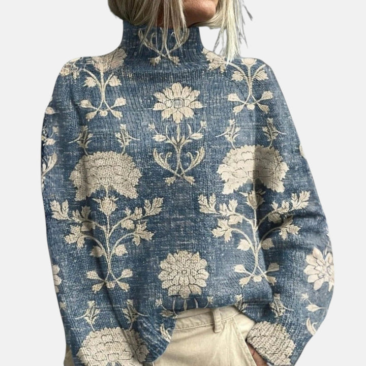 Elegant Soft Women's Turtleneck Jumper