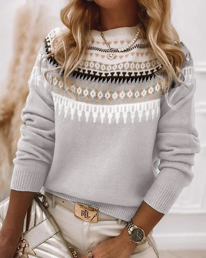 Elegant Cozy Women's Knit Jumper