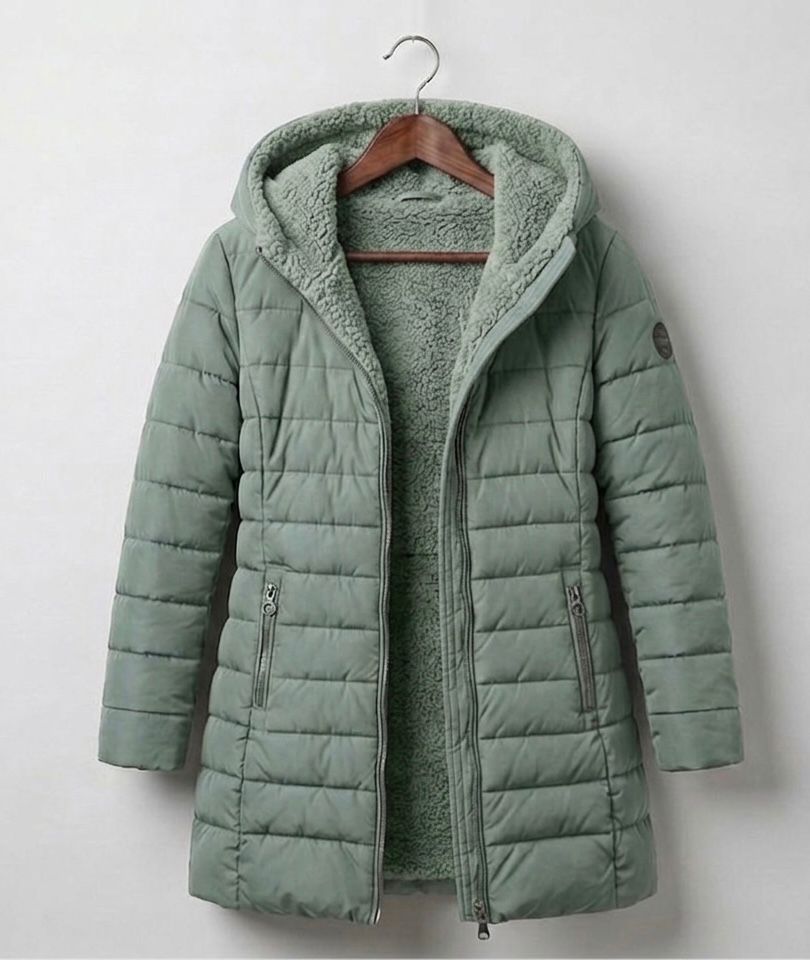 Warm Quilted A-Line Women's Winter Coat
