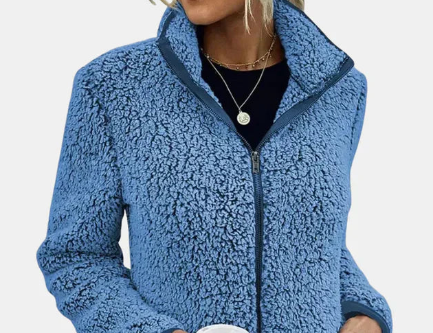 Cozy Soft Women's Teddy Jacket