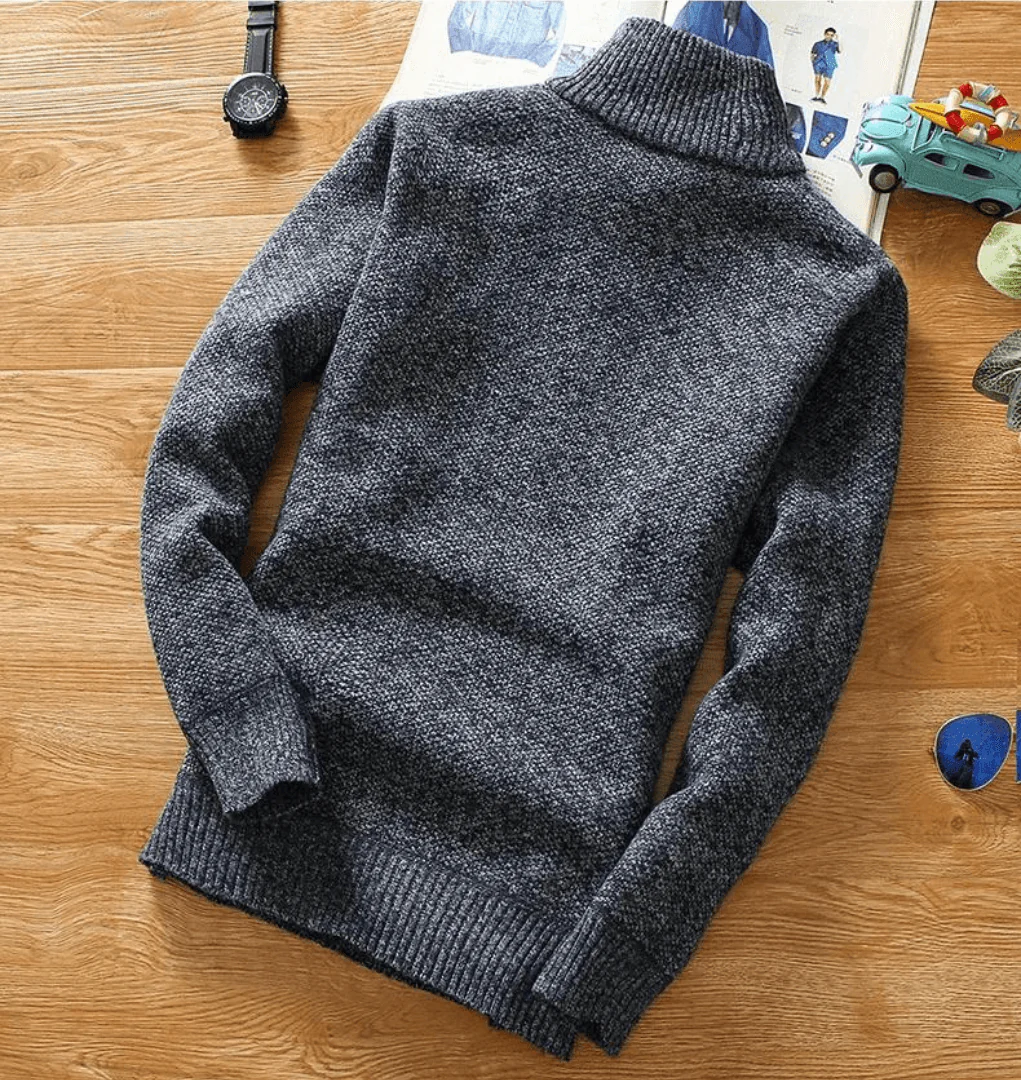 Men's Quarter-Zip Sweater