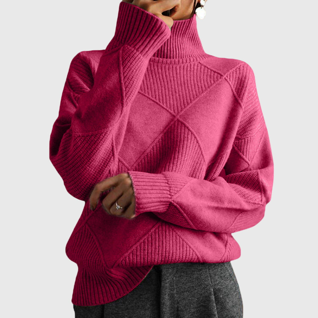 Soft Warm Women's Turtleneck Jumper