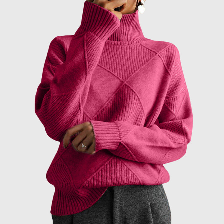 Soft Warm Women's Turtleneck Jumper