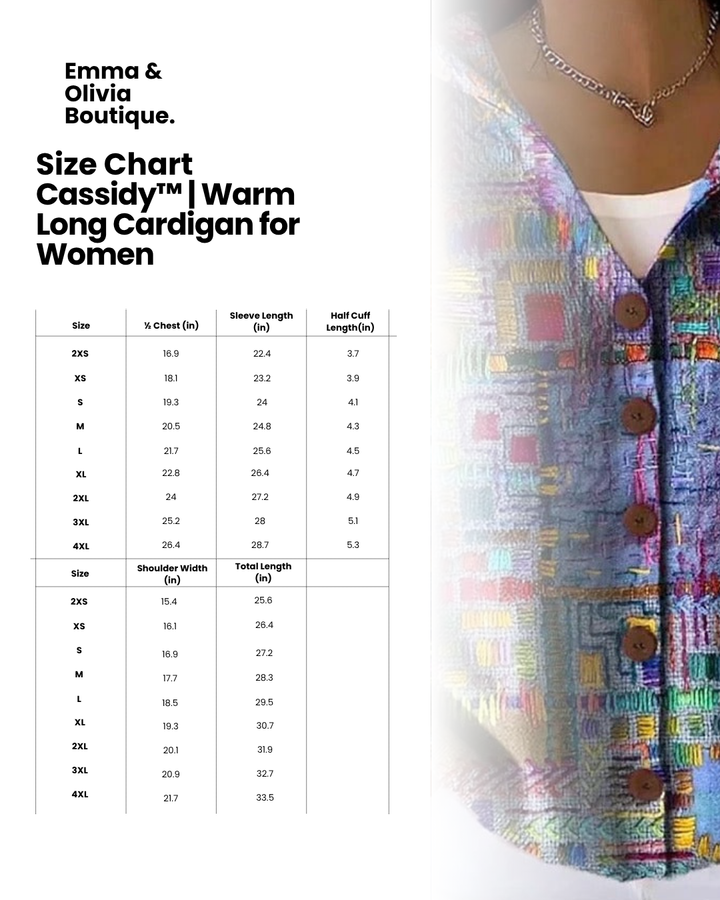 Warm Stylish Women's Long Cardigan
