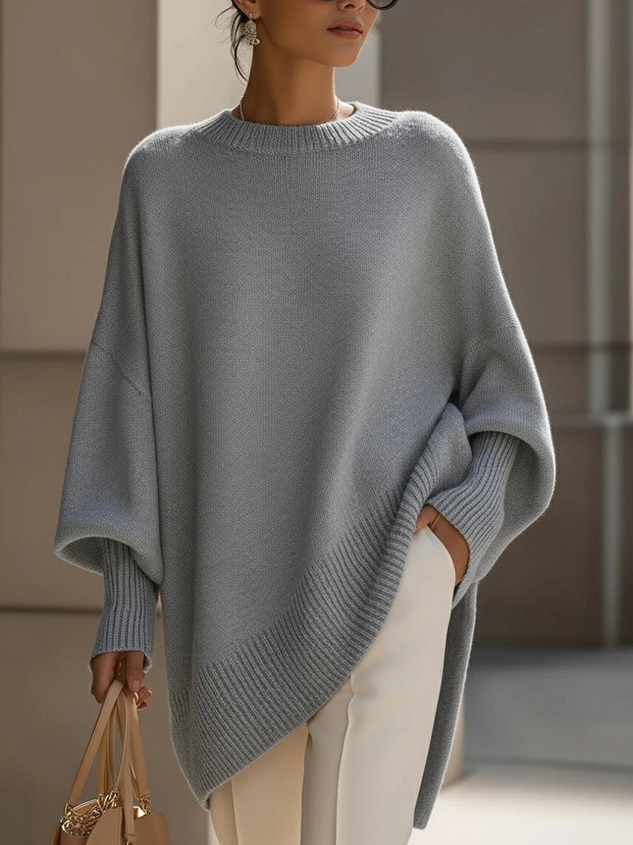Cozy Oversized Women's Wool-Blend Jumper