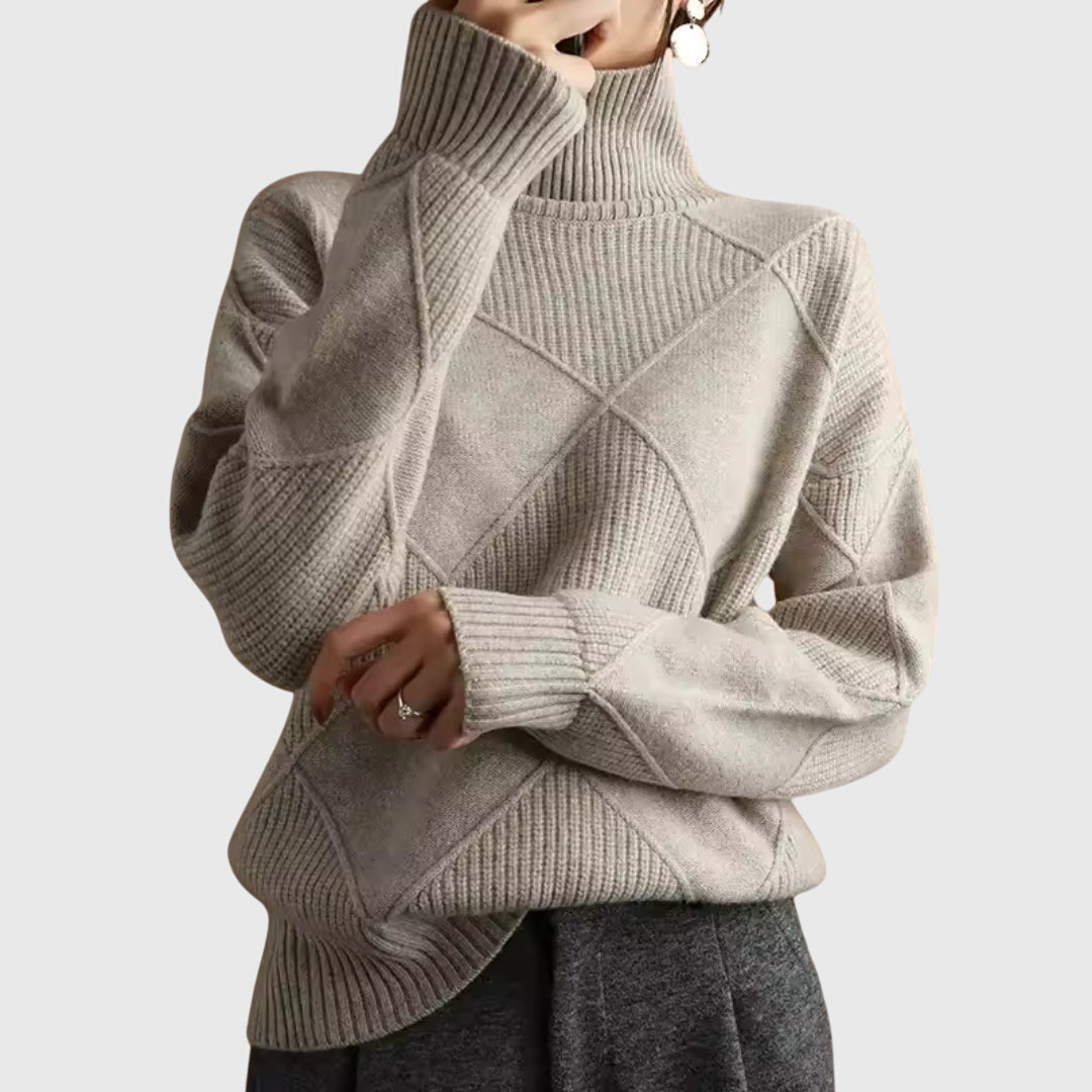 Soft Warm Women's Turtleneck Jumper