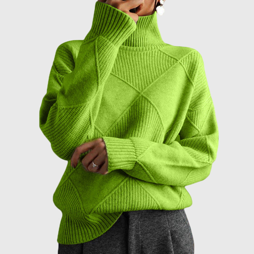Soft Warm Women's Turtleneck Jumper