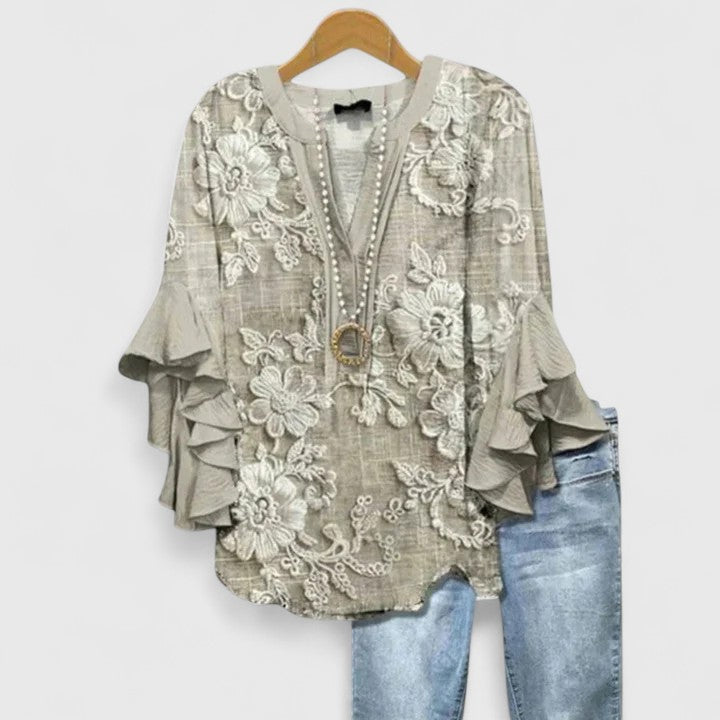 Stylish Bohemian Women's Blouse