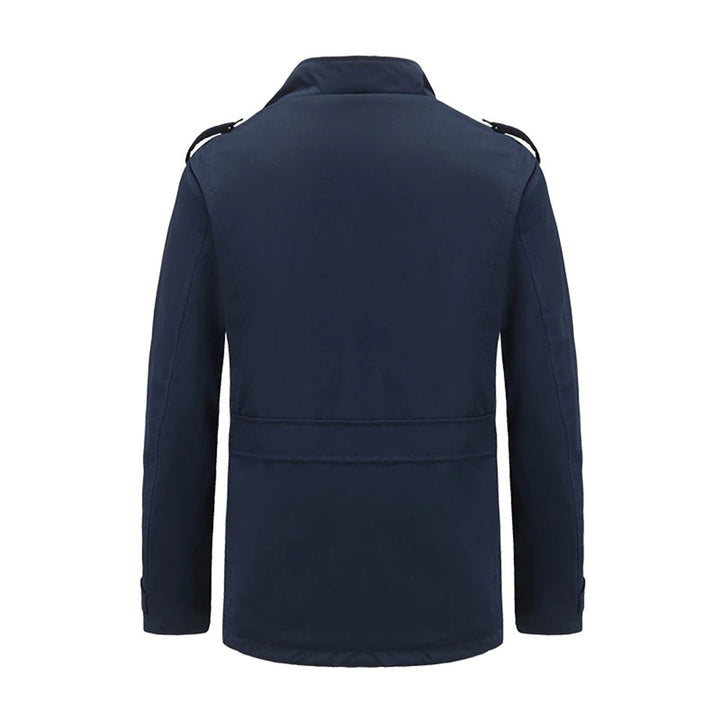 Men’s Stand-Up Collar Button Jacket