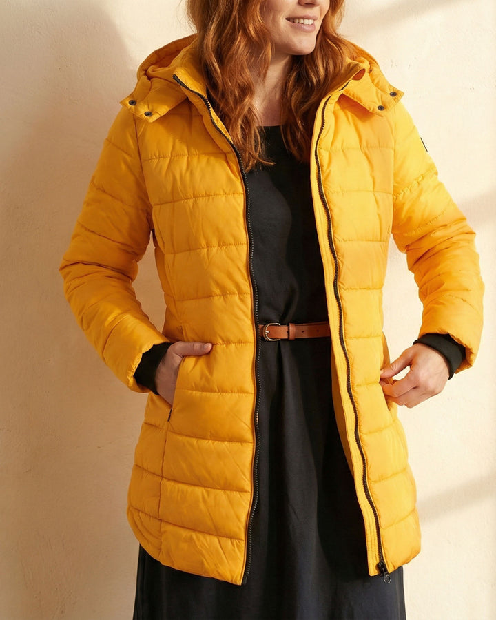 Warm Lightweight Women's Quilted Puffer Coat