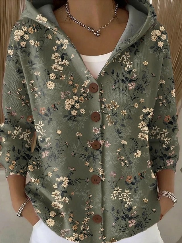 Warm Stylish Women's Long Cardigan