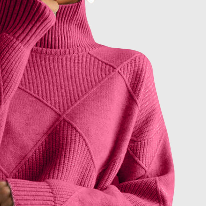 Soft Warm Women's Turtleneck Jumper