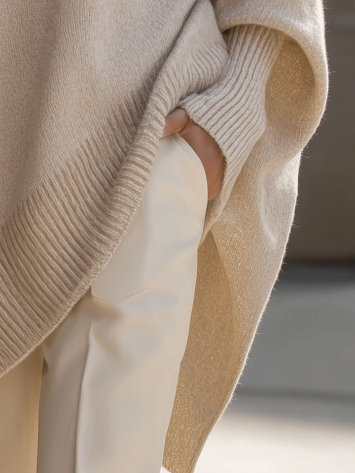 Cozy Oversized Women's Wool-Blend Jumper