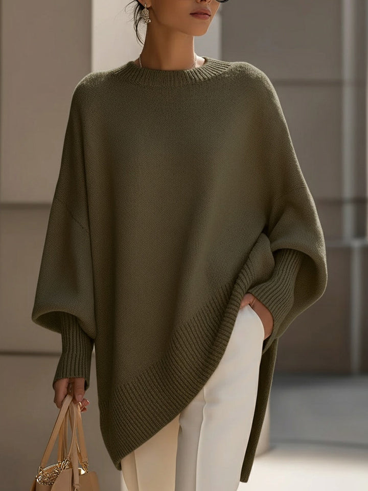 Cozy Oversized Women's Wool-Blend Jumper