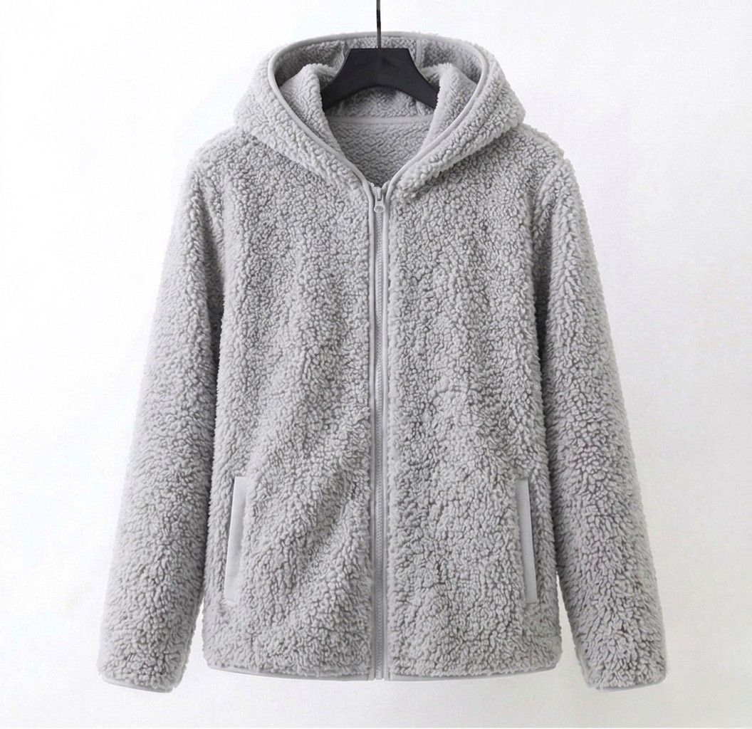 Cozy Hooded Women's Sherpa Coat