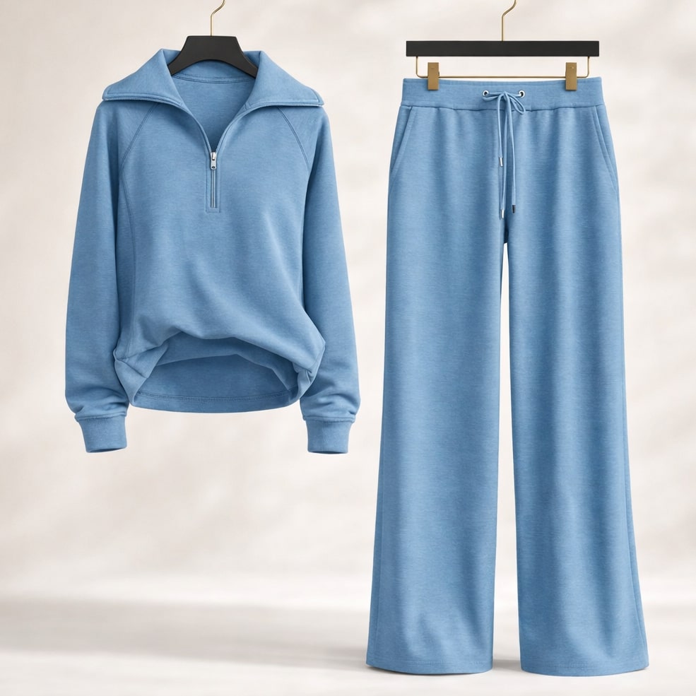 Soft Comfortable Women's Knit Lounge Set