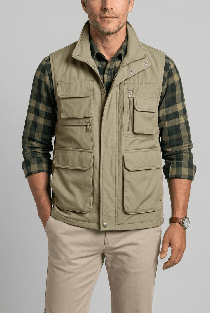Versatile Practical Men's Utility Gilet